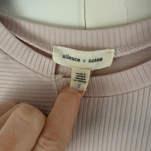 Urban Outfitters | Silence + Noise | Size S | Light Pink Muscle Tee Dress - Picture 5 of 6